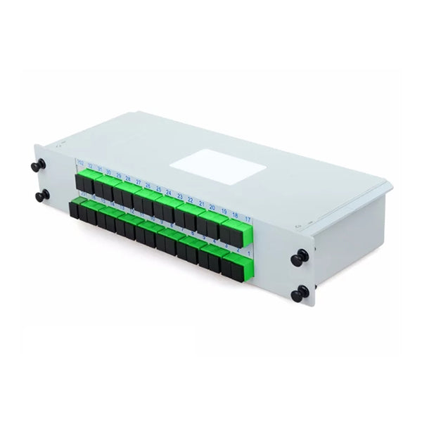 1×32 SC/APC Single-Mode PLC Fiber Optic Splitter Module