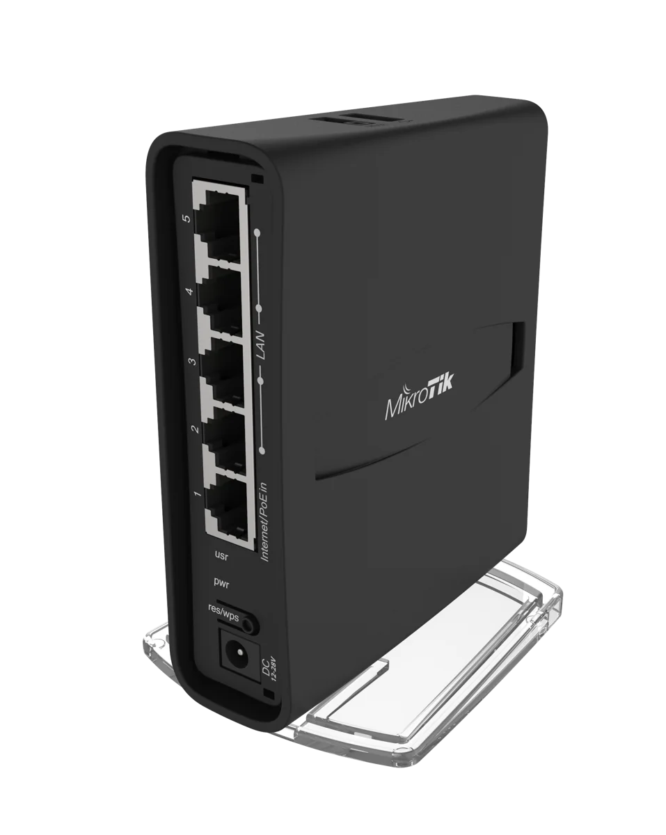 MikroTik hAP ac² RBD52G-5HacD2HnD-TC AC1200 Dual-Band Gigabit Wi-Fi Router