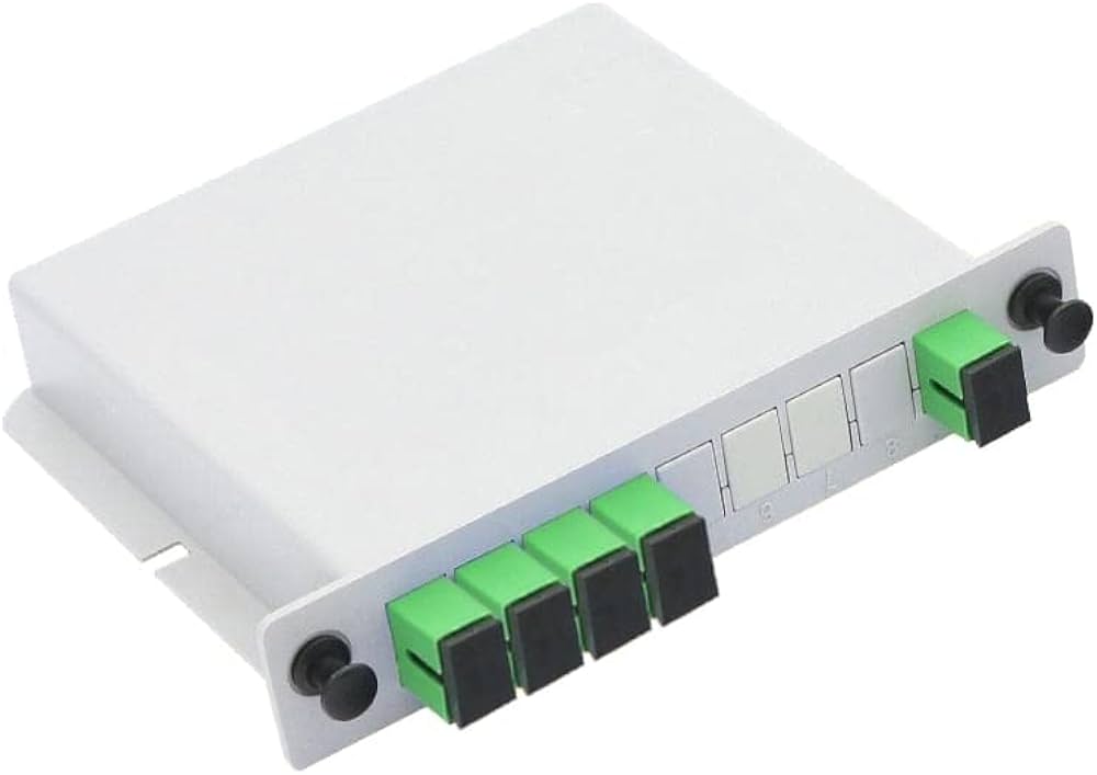 1×4 SC/APC Single-Mode PLC Fiber Optic Splitter – LGX Module