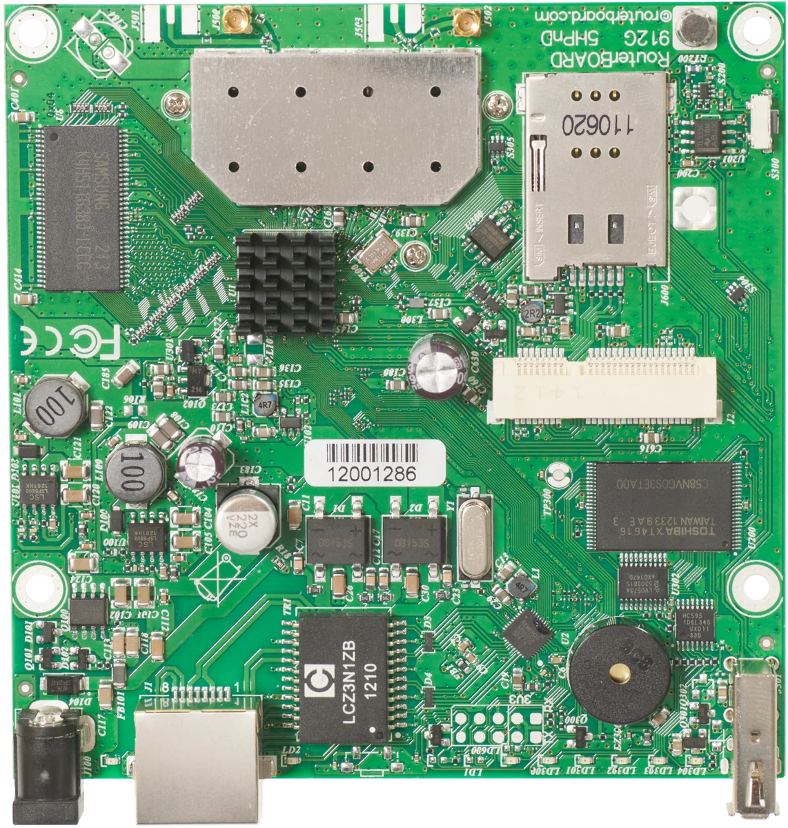 MikroTik RouterBOARD RB912UAG-5HPnD 5GHz Wireless RouterBOARD