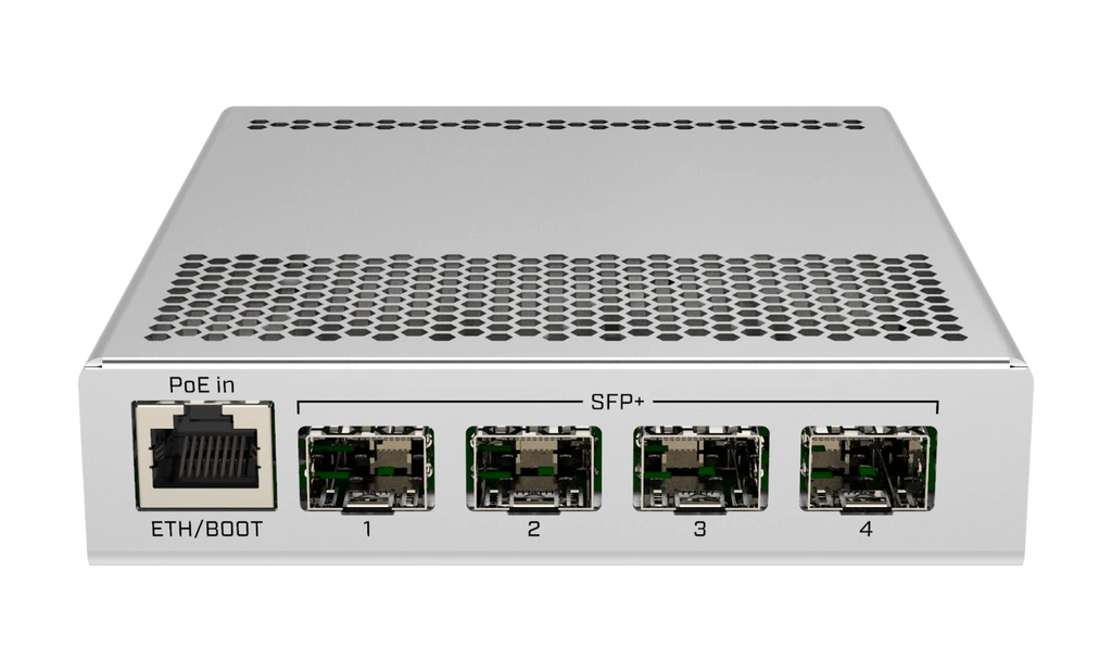 MikroTik CRS305-1G-4S+IN 5-Port Managed Switch with 4×10G SFP+