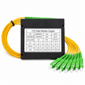 1×6 SC/APC Triple-Window FBT Fiber Optic Coupler – 1310/1490/1550nm