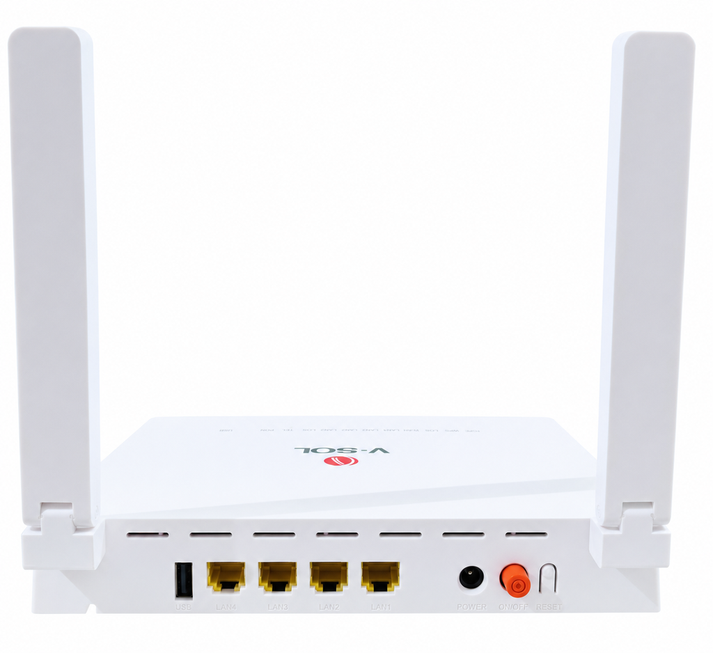 V-SOL V2804AX30-H AX3000 Wi-Fi 6 XPON HGU ONT with 4 Gigabit LAN Ports