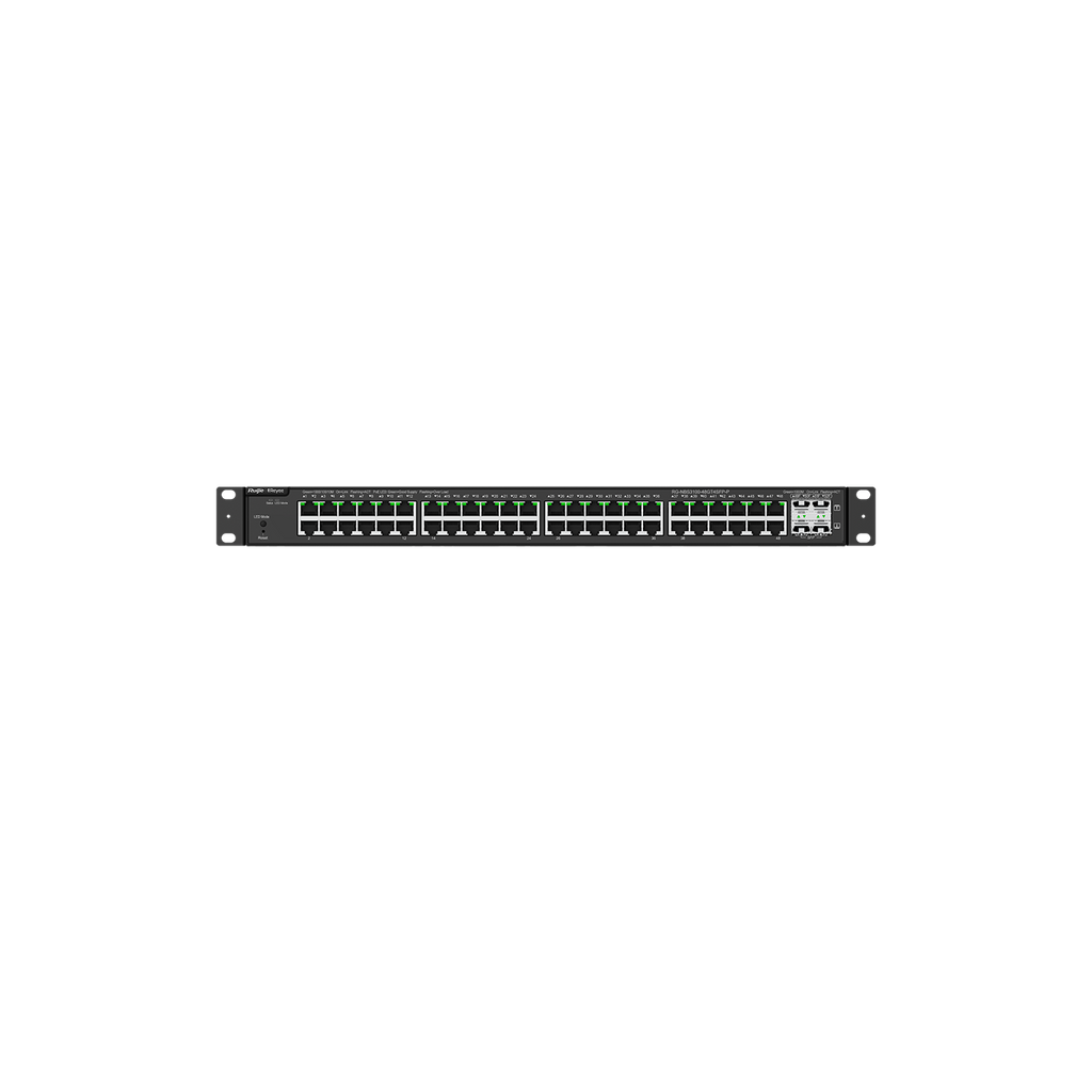 Ruijie Reyee RG-NBS3100-48GT4SFP-P, 52-Port Gigabit Layer 2 Cloud Managed PoE Switch