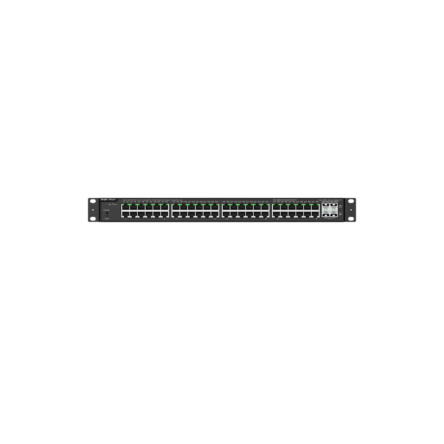 Ruijie Reyee RG-NBS3100-48GT4SFP-P, 52-Port Gigabit Layer 2 Cloud Managed PoE Switch