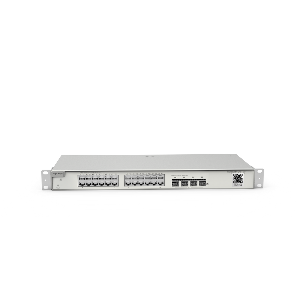 Ruijie Reyee RG-NBS3200-24GT4XS 24-Port Gigabit Layer 2+ Managed Switch with 4 × 10G SFP+ Uplinks