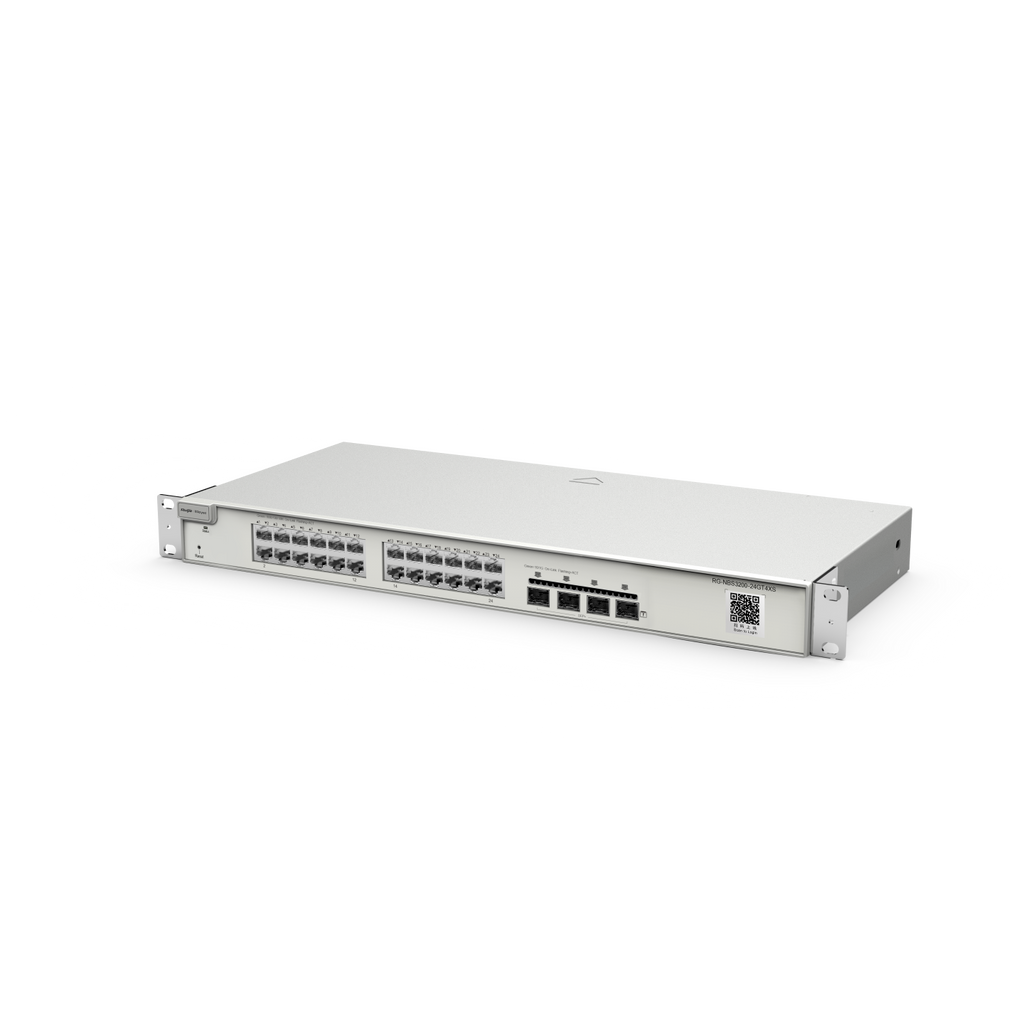 Ruijie Reyee RG-NBS3200-24GT4XS 24-Port Gigabit Layer 2+ Managed Switch with 4 × 10G SFP+ Uplinks