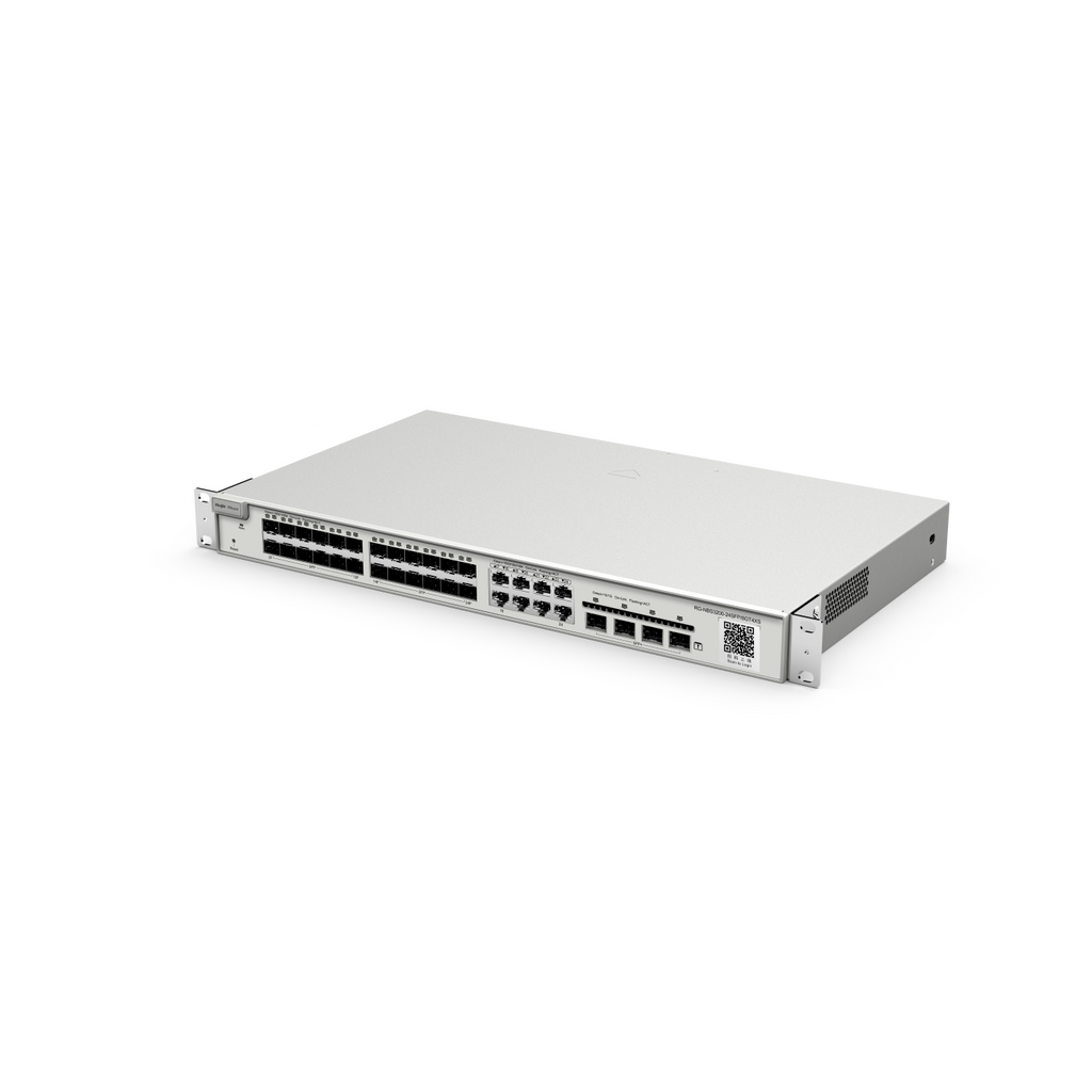 Ruijie Reyee RG-NBS3200-24SFP/8GT4XS, 24-Port Gigabit SFP with 8 combo RJ45 ports Layer 2+ Managed Switch, 4 * 10G