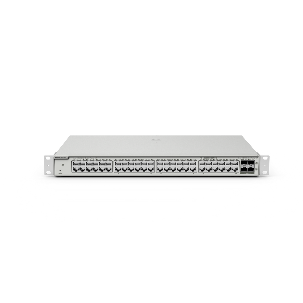 Ruijie Reyee RG-NBS3200-48GT4XS, 48-Port Gigabit Layer 2+ Managed Switch, 4 * 10G Uplinks
