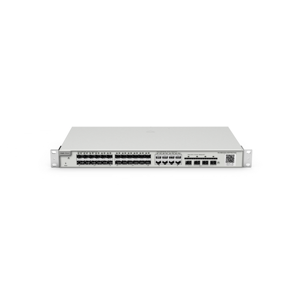 Ruijie Reyee RG-NBS3200-24SFP/8GT4XS, 24-Port Gigabit SFP with 8 combo RJ45 ports Layer 2+ Managed Switch, 4 * 10G