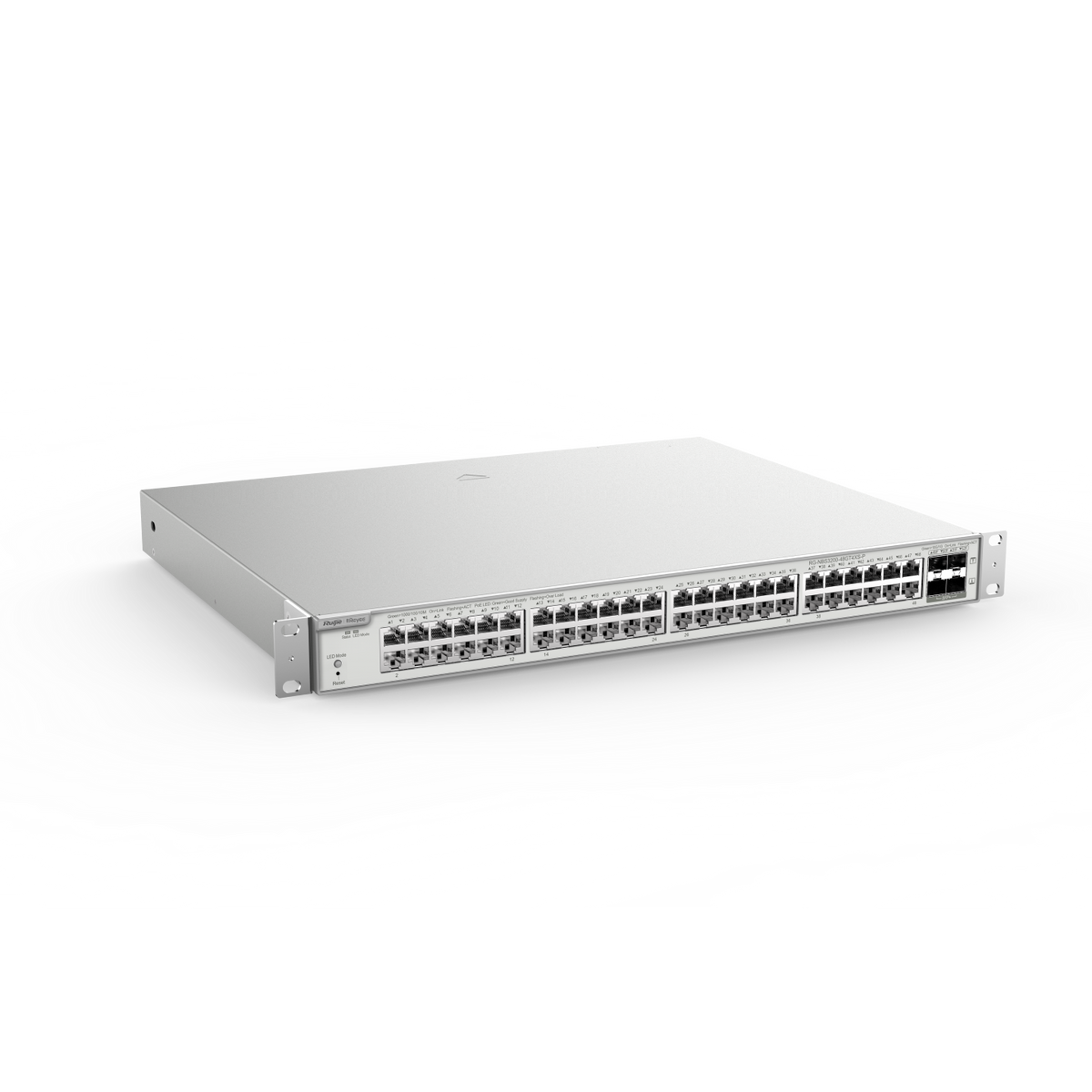 Ruijie Reyee RG-NBS3200-48GT4XS-P, 48-Port Gigabit Layer 2+ Cloud Managed PoE Switch, 4 * 10G Uplink