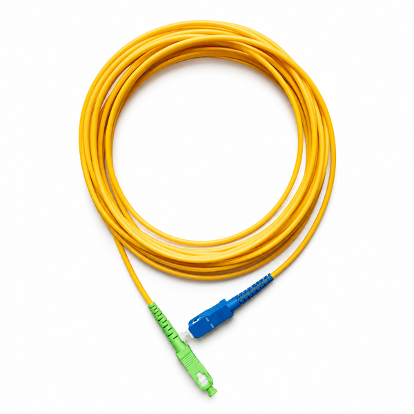 SC/APC to SC/UPC 3m Single-Mode Fiber Optic Patch Cord