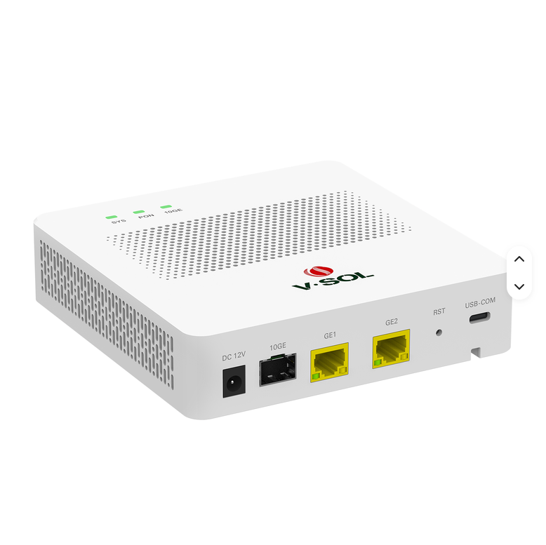 V-SOL V1600GS-R Single-Port Mini GPON OLT with 10G SFP+ Uplink