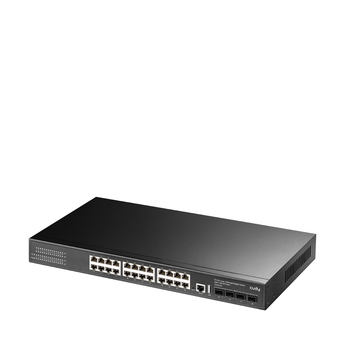 Cudy GS5024S4 24-Port Layer 3 Managed Gigabit Switch with 4×10G SFP+