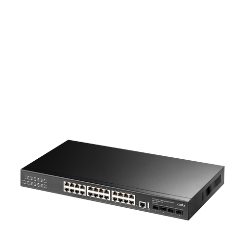 Cudy GS5024S4 24-Port Layer 3 Managed Gigabit Switch with 4×10G SFP+