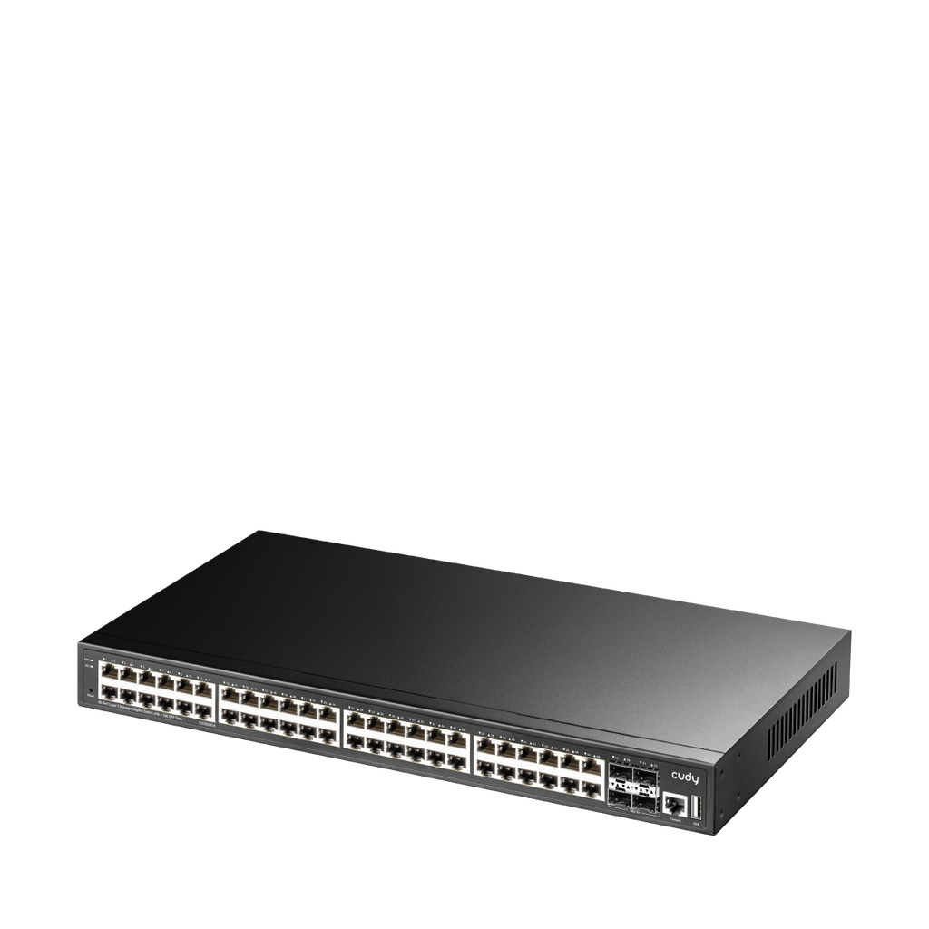 Cudy GS5048S4 48-Port Layer 3 Managed Gigabit Switch with 4×10G SFP+
